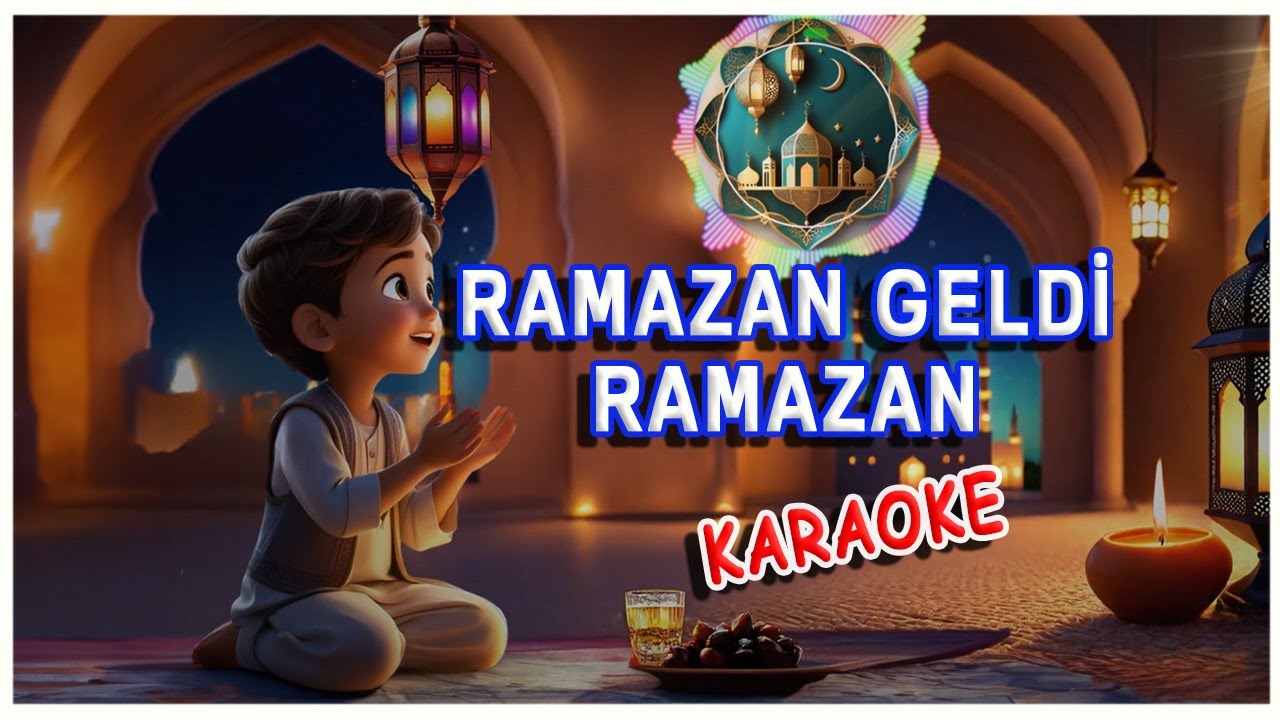 Ramazan geldi ramazan karaoke, ramazan geldi ilahi, karaoke ilahi, didiyom tv, çocuk ilahileri