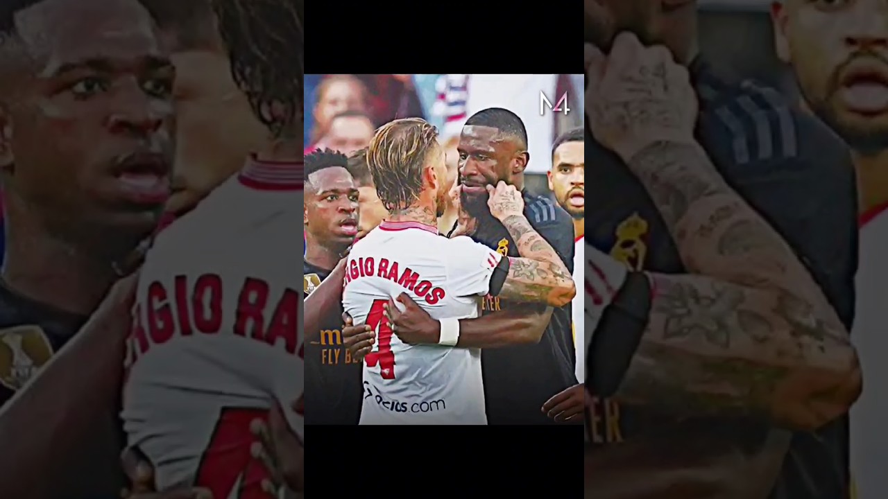 Ramos vs Rudige ☠️🔥🔥🔥 || #ramos #rudiger #football #soccer #shorts #viral #foryou #fyp