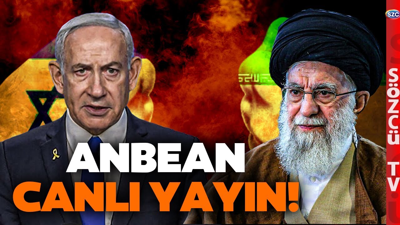 İran ve İsrail Savaşı! Tahran ve Tel Aviv'e Füze Yağmuru! Anbean Canlı Yayın