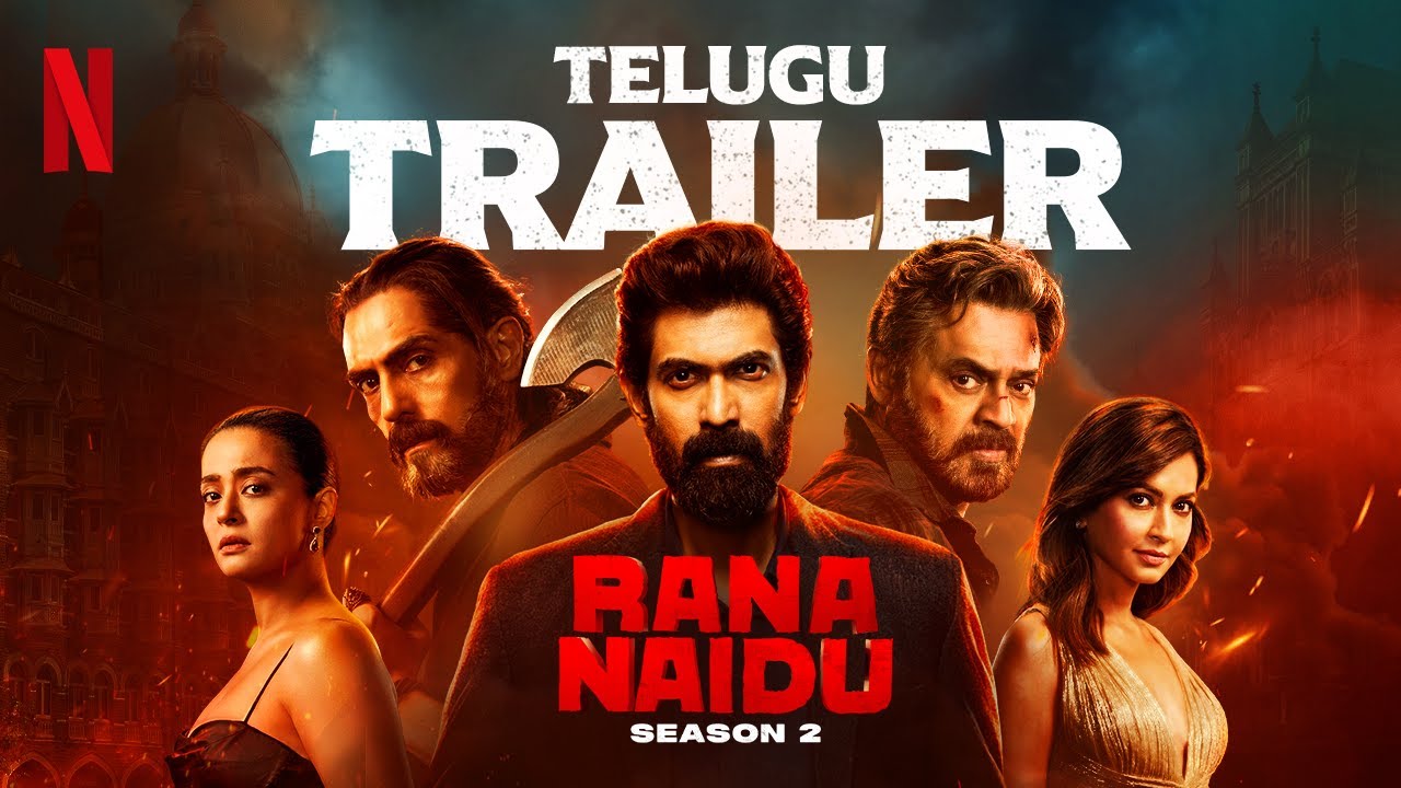 Rana Naidu: Season 2 | Telugu Trailer | Rana Daggubati, Venkatesh, Arjun Rampal | Netflix India