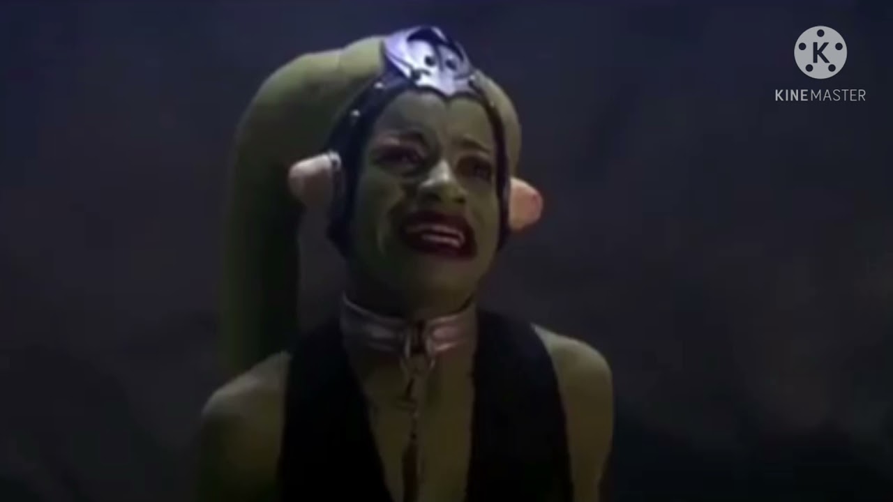 Rancor eats Leia and Oola (belly inside)