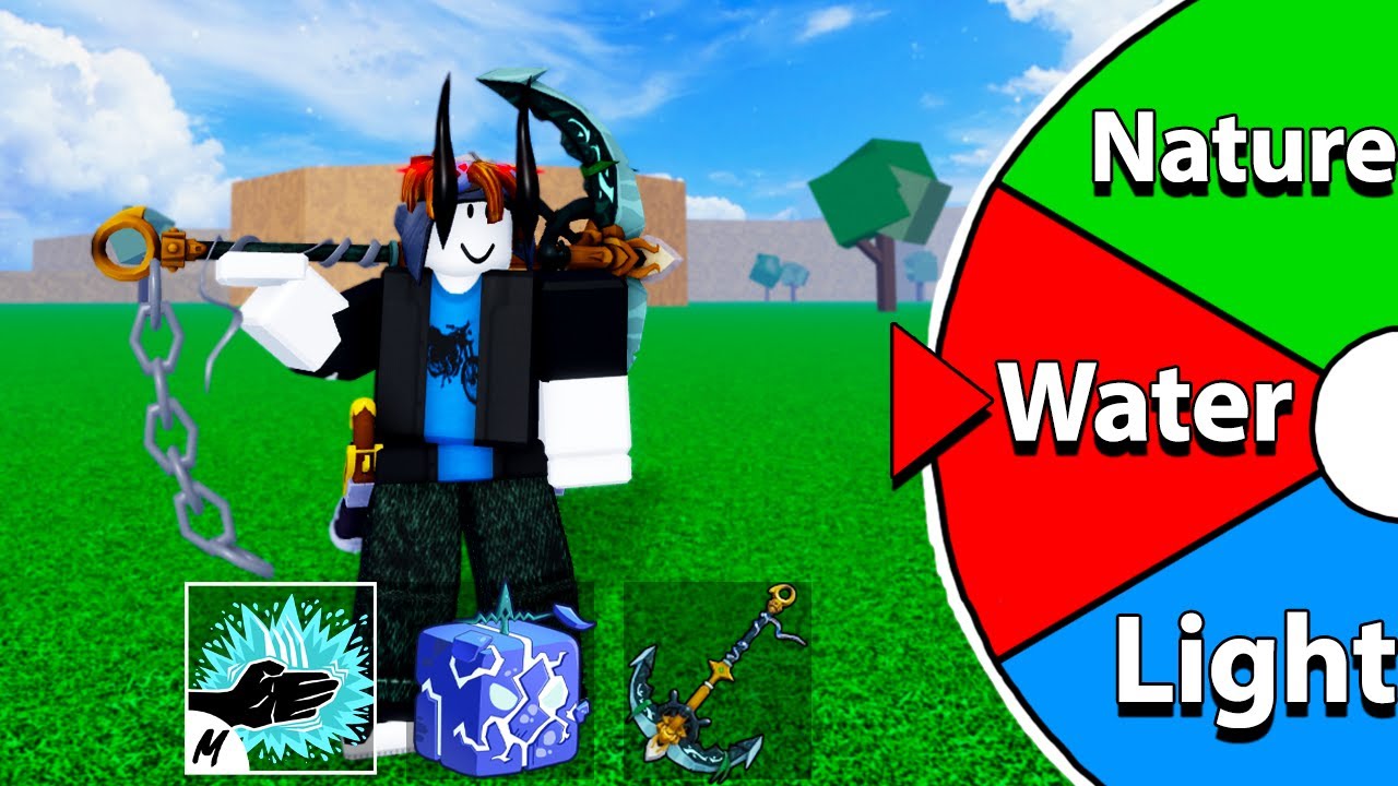 Random ELEMENT Decides My Build For 24 Hours (Blox Fruits)