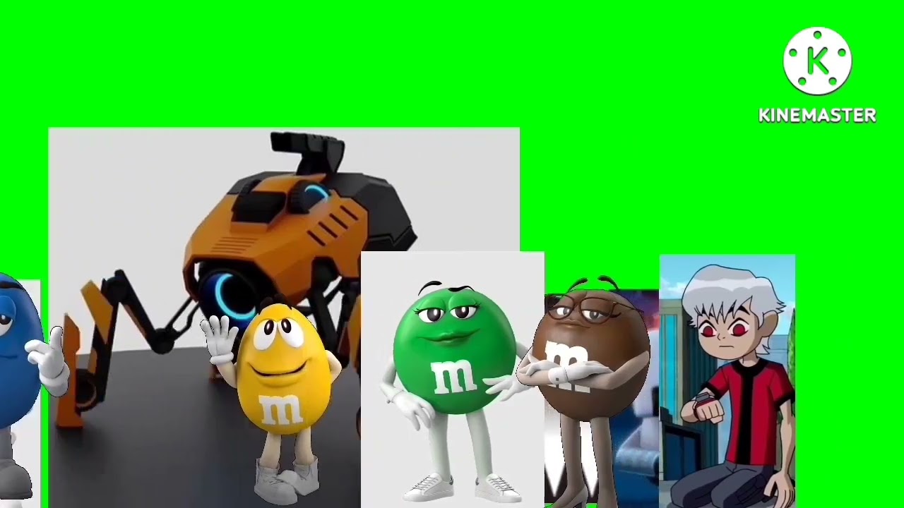 Random Gang rewind green screen v2