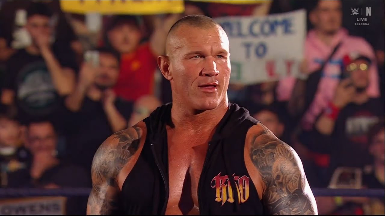 Randy Orton (POP) Entrance : WWE SmackDown in Bologna, Italy, March 21, 2025