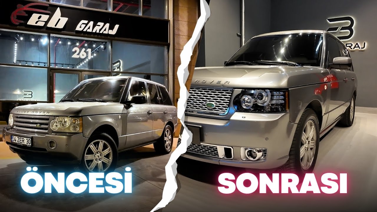Range Rover’ Dönüşüm Eski Halinden Eser Yok! ! ÜNAL TURAN