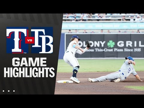 Rangers vs. Rays Game Highlights (6/5/25) | MLB Highlights