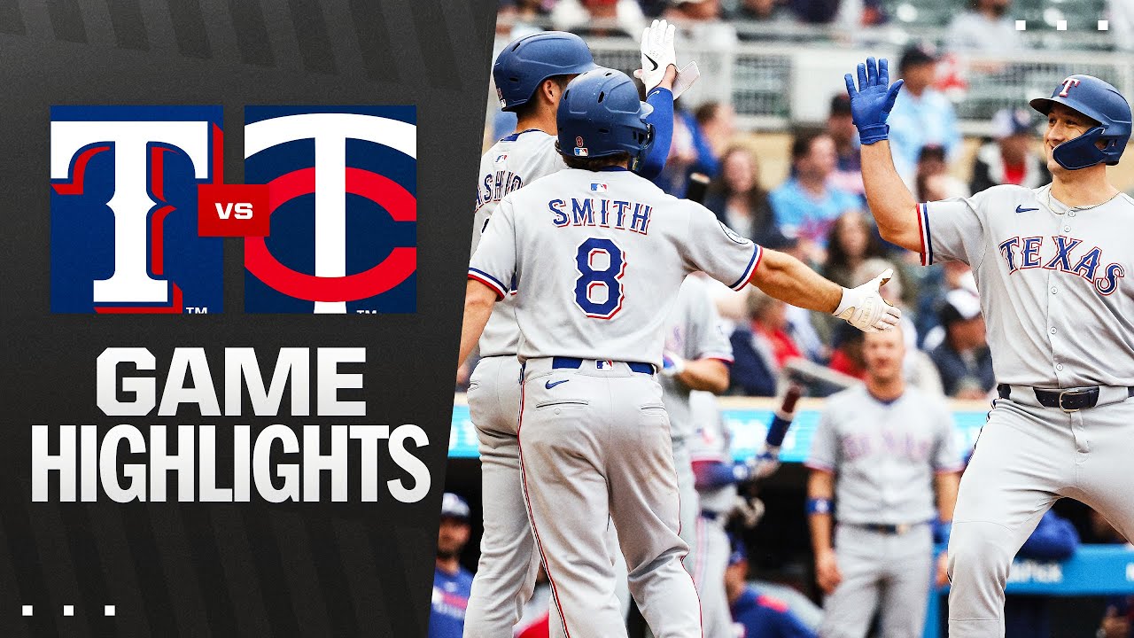 Rangers vs. Twins Game Highlights (6/12/25) | MLB Highlights