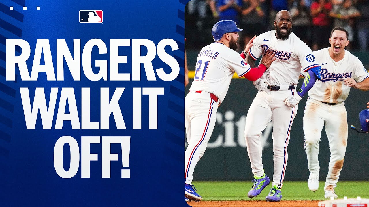 RANGERS WALK IT OFF! - FULL INNING