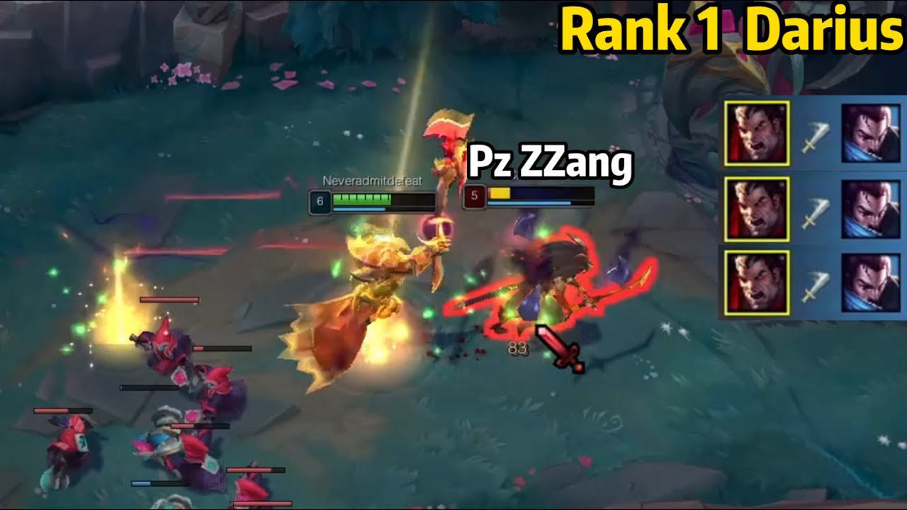 Rank 1 Darius VS Pz ZZang Yasuo! *INSANE 1V1 DUEL*