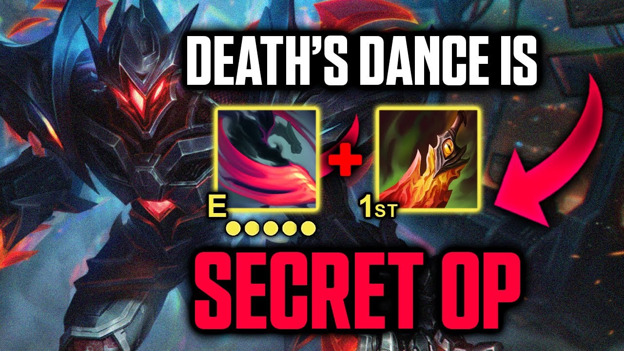 Rank 1 Zed's New Death's Dance Rush + E Max Build is Broken