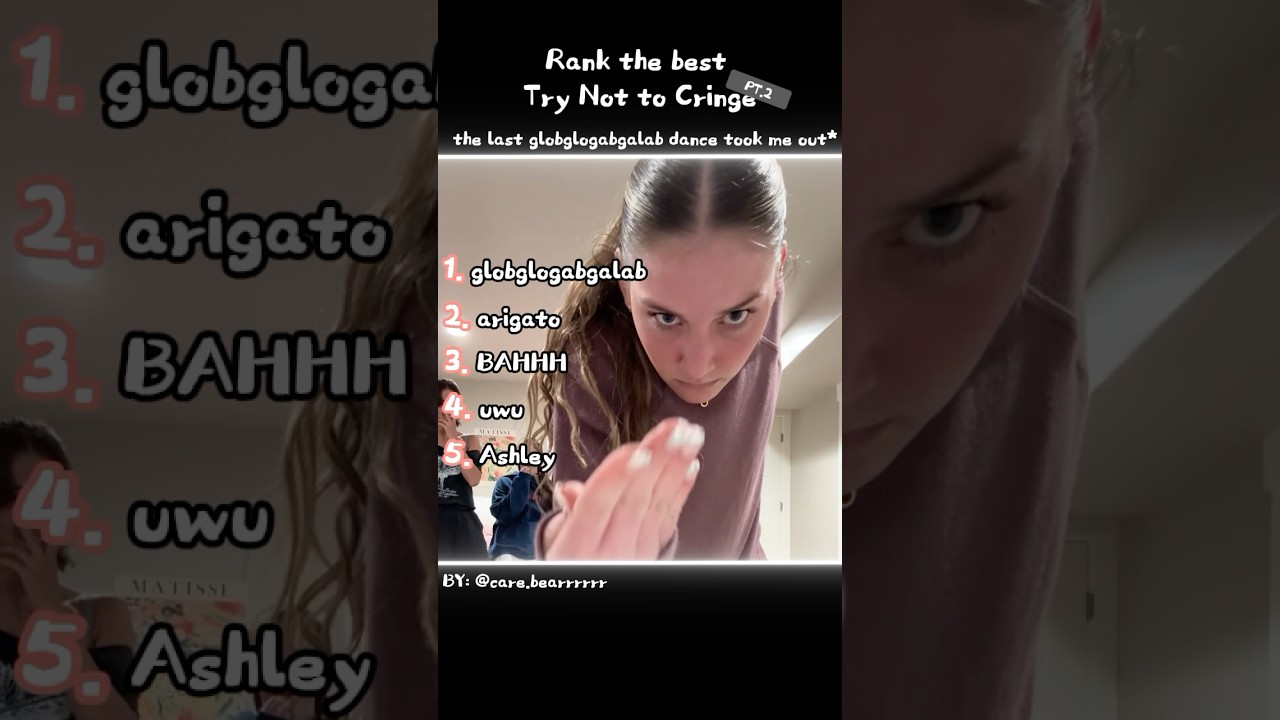 Rank the Best Try Not To Cringe (PT.2)🫠