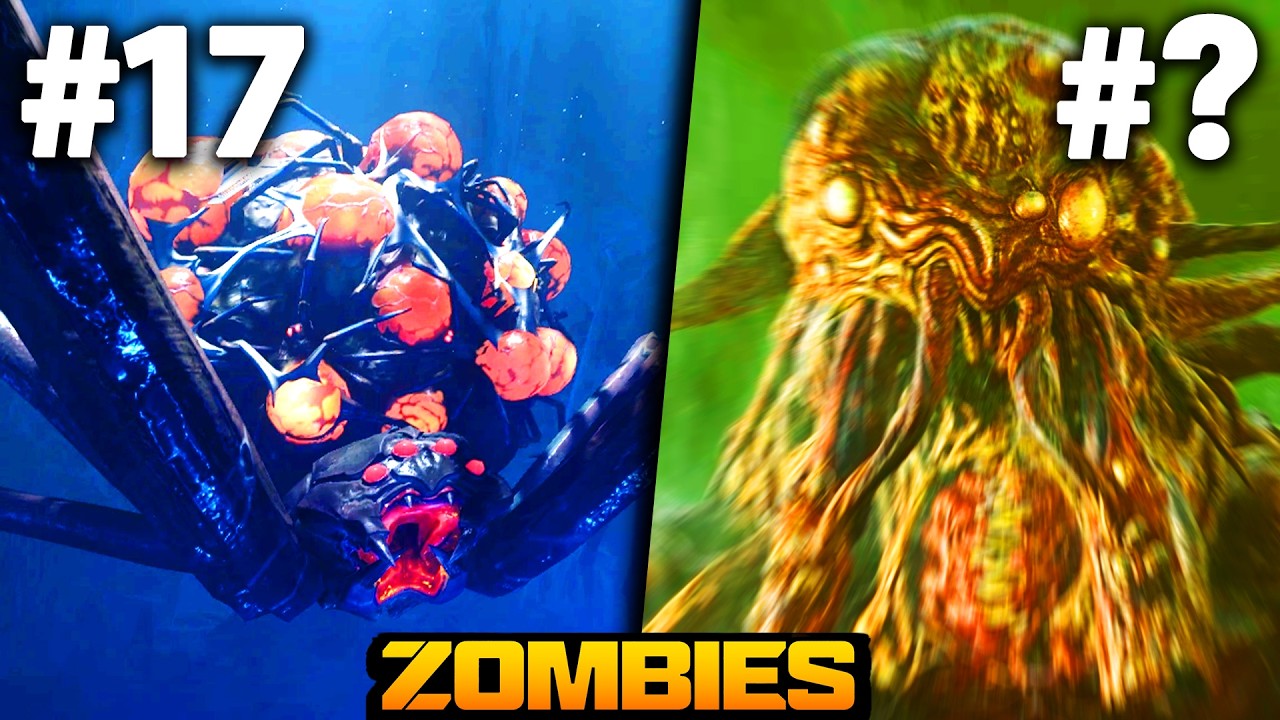 RANKING All CoD Zombies Bosses WORST to BEST! (Treyarch)