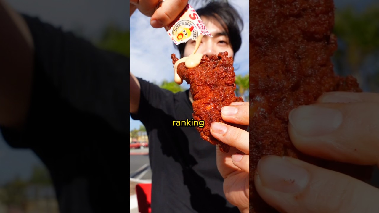 Ranking all the American Chicken I ate🤤🤤 #food #chicken #americanfood