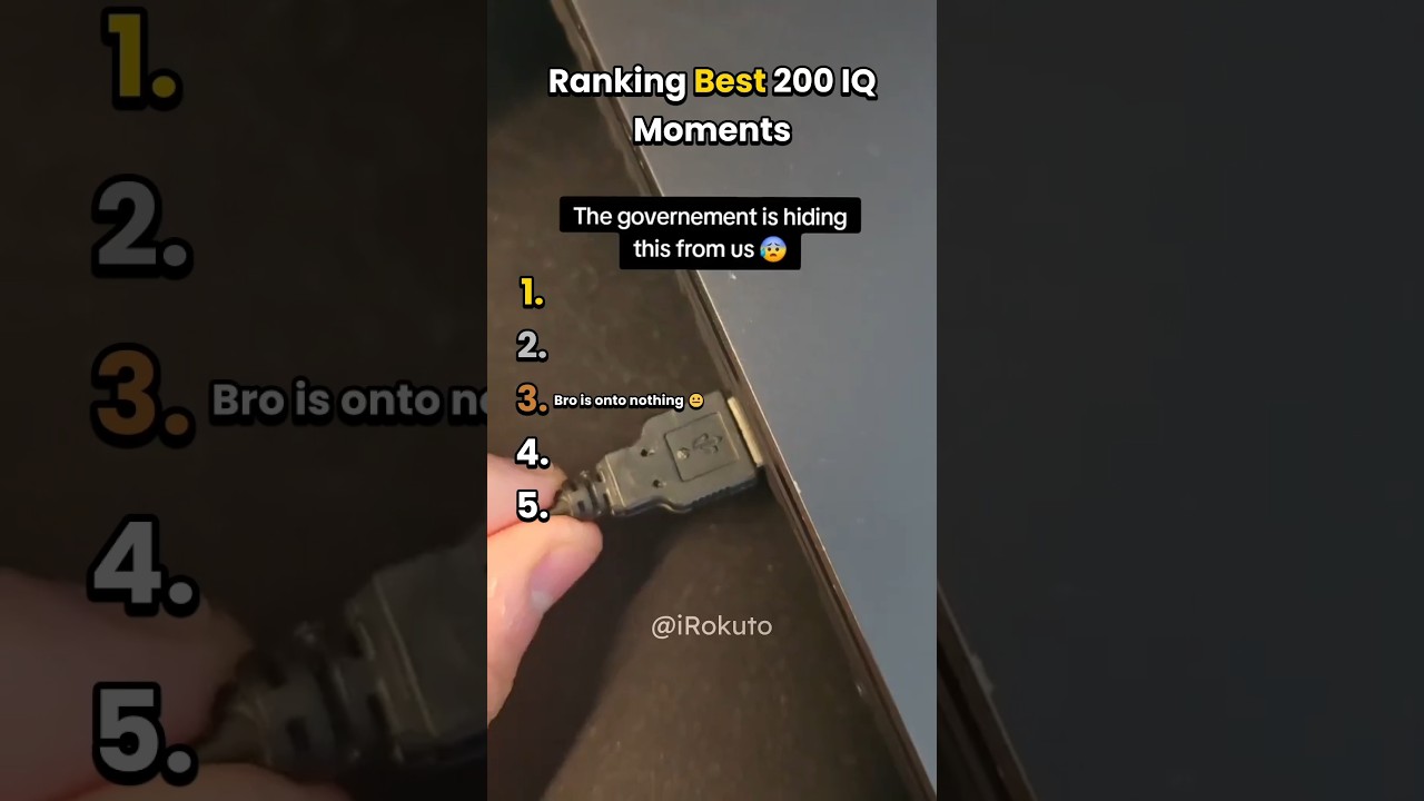 Ranking Best 200 IQ Moments #shorts