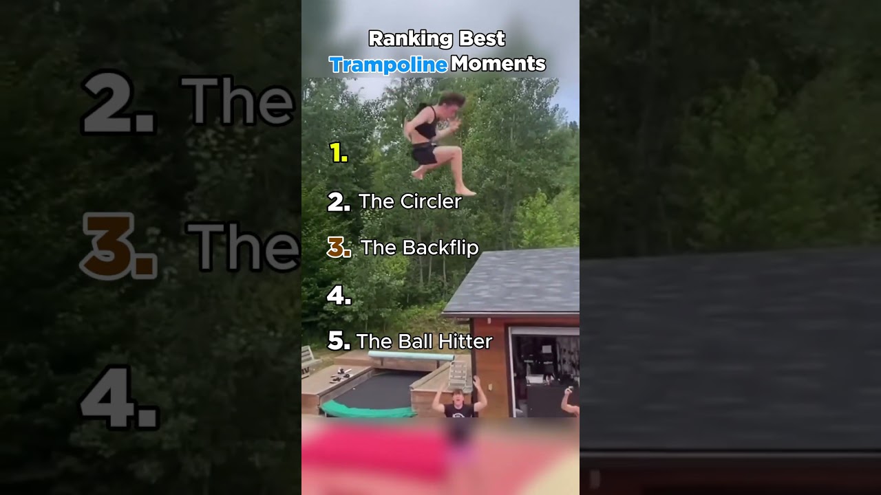 Ranking Best Trampoline Moments😂🔥#funny #ranking #shorts