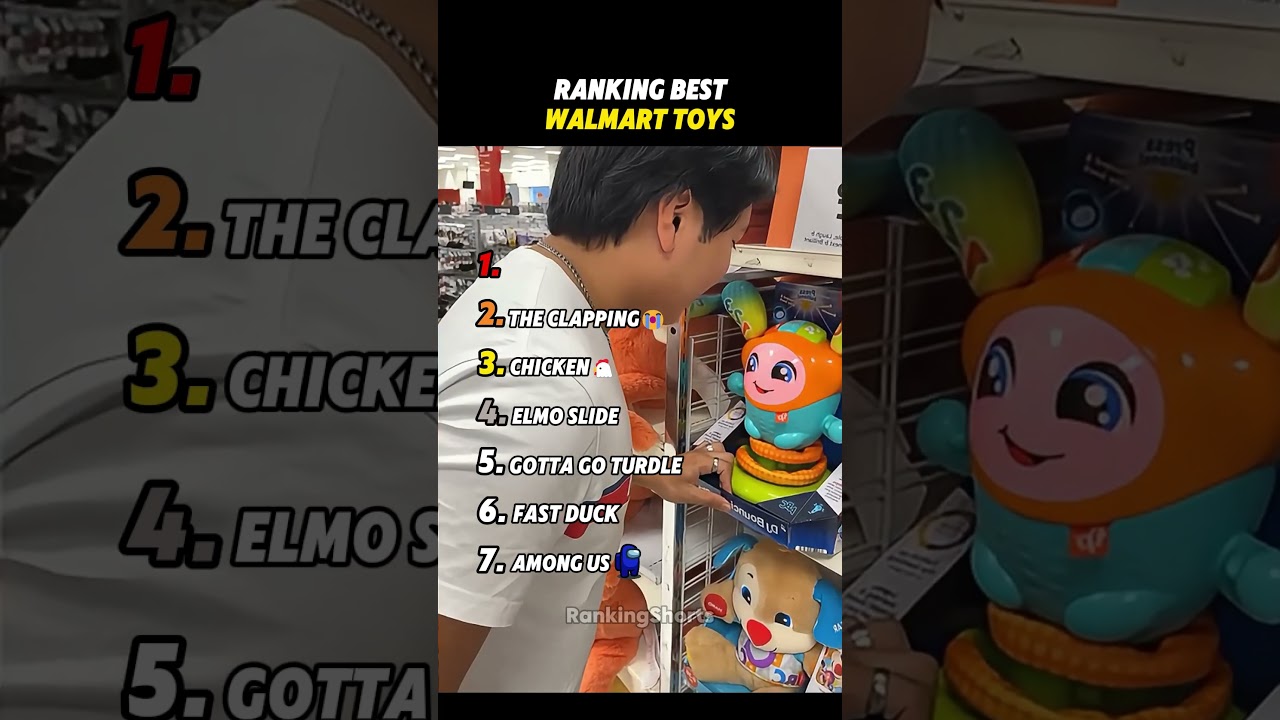Ranking Best Walmart Funny Toys Videos #shorts #funny #ranking #walmart