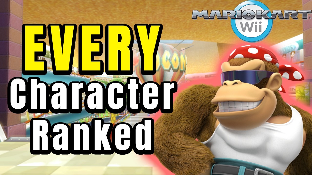 Ranking EVERY CHARACTER in Mario Kart Wii!