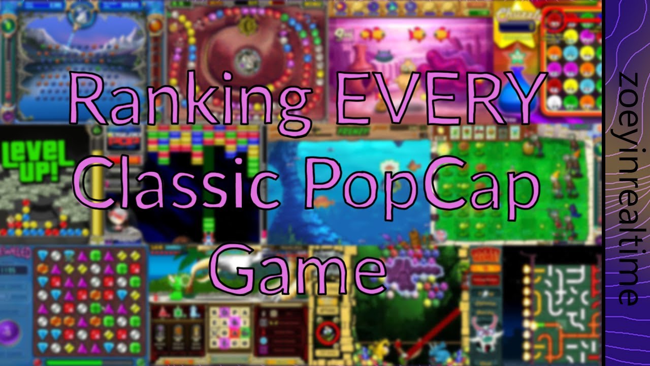 Ranking EVERY* Classic PopCap Game