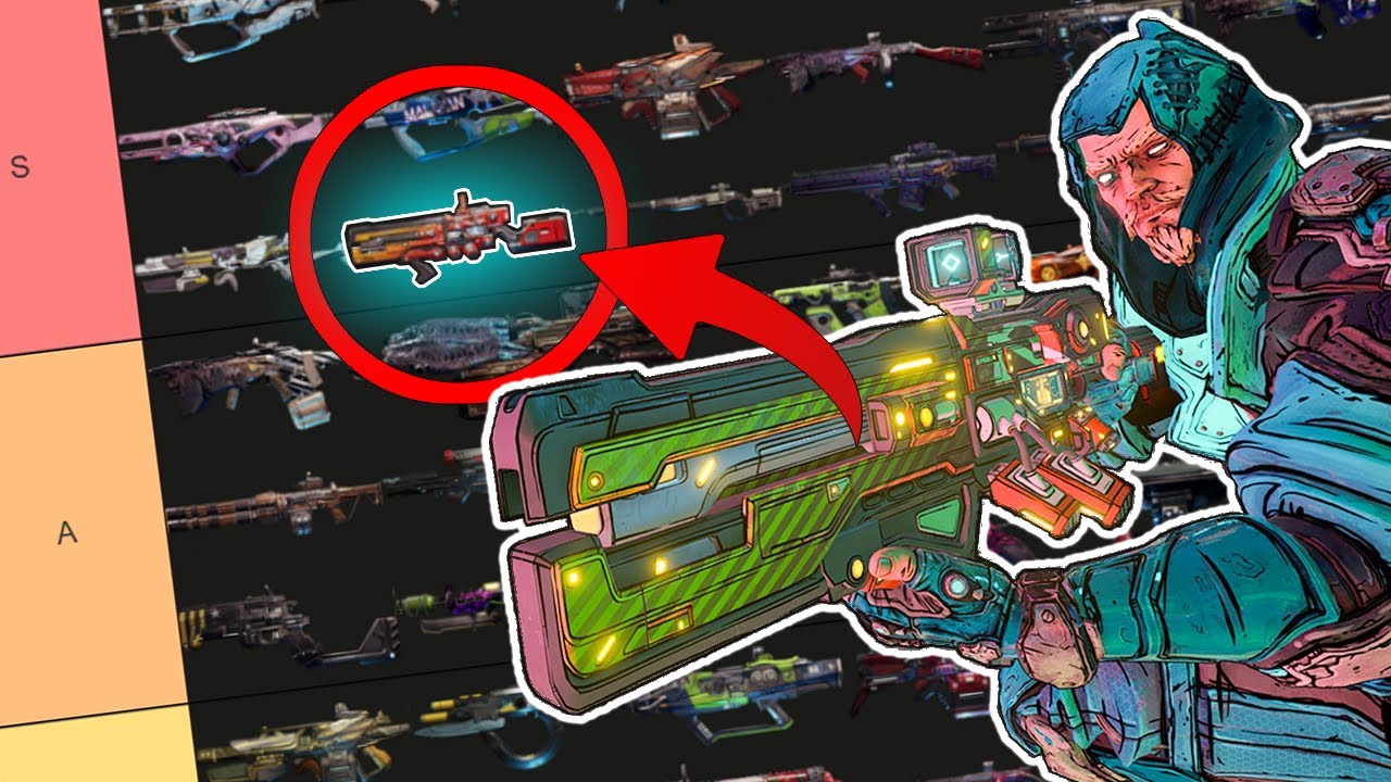 Ranking EVERY LEGENDARY WEAPON in Borderlands 3