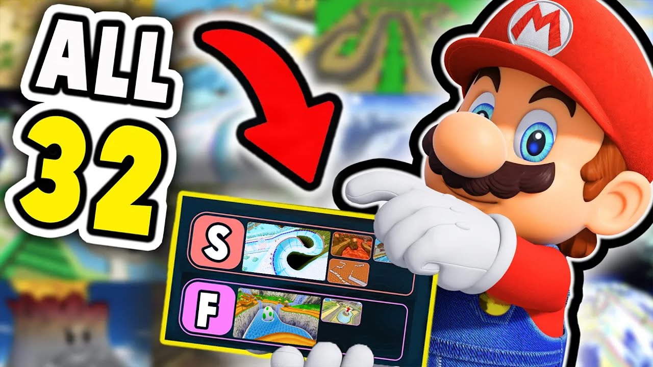 Ranking EVERY Mario Kart Wii Track
