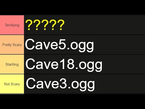 Ranking Every Minecraft Cave Sound