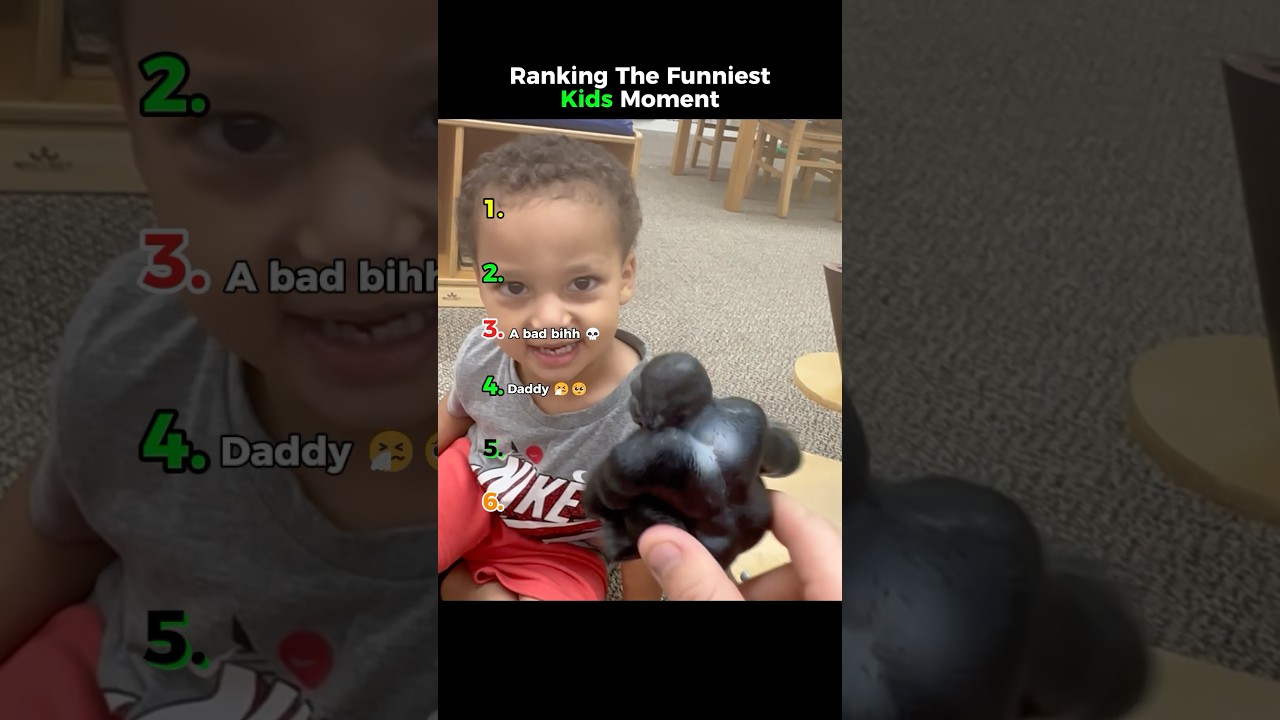 Ranking Funniest Kid Moment #funnykids #kids #ranking