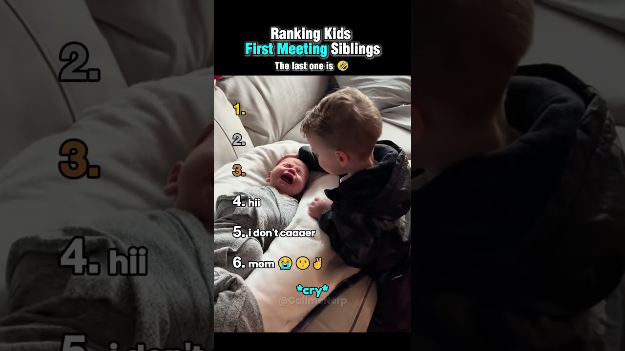 Ranking The 6 Kids First Meeting Their Siblings