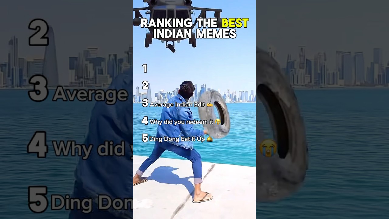 Ranking The Best Indian Memes #ranking #indianmeme #tiktok #medazelli