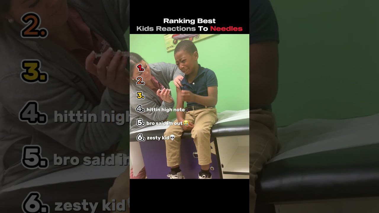 Ranking The Best Kid's Reactions To Needle