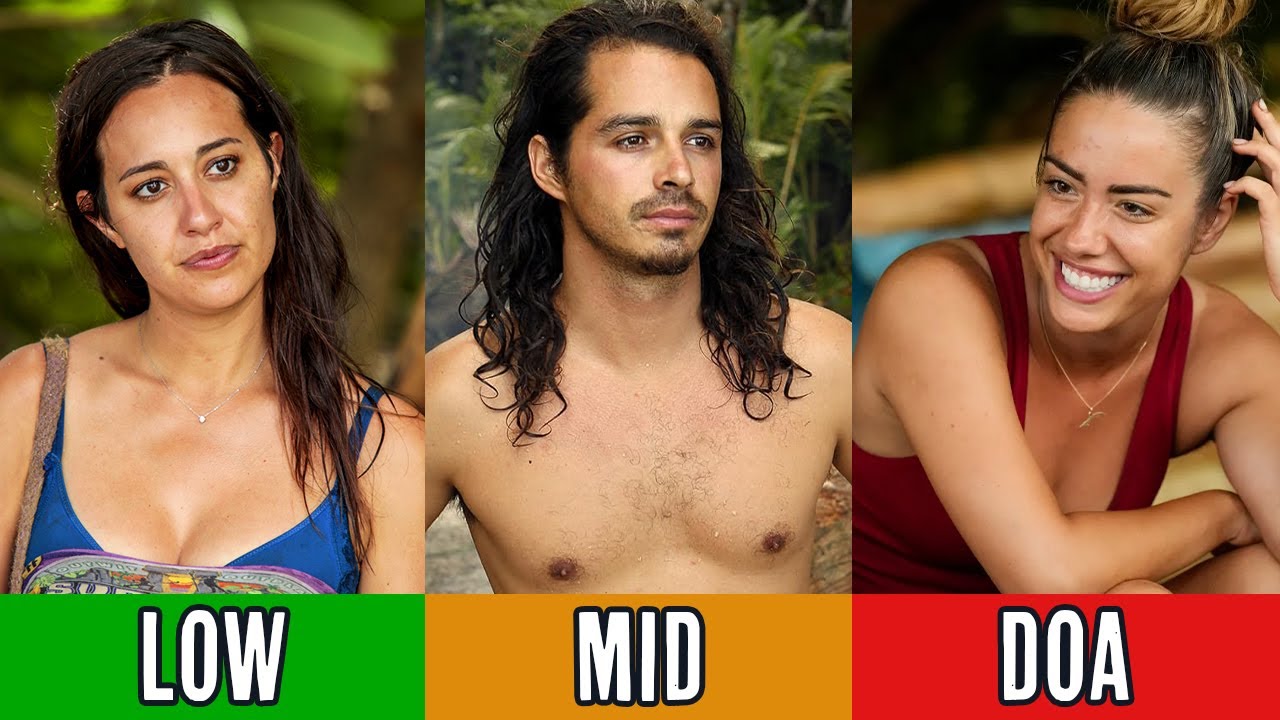 Ranking the Entire Cast of Survivor 50 by THREAT LEVEL