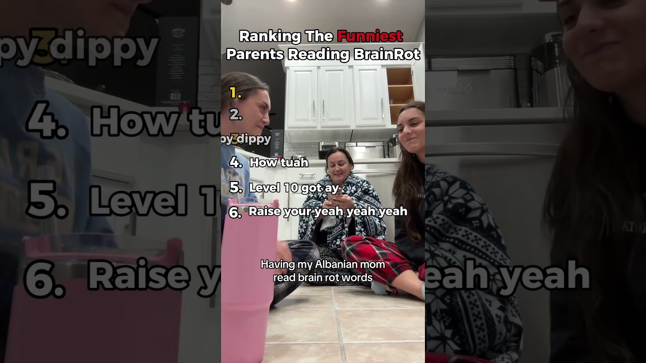 Ranking The Funniest Parents Reading Brain Rot 😂