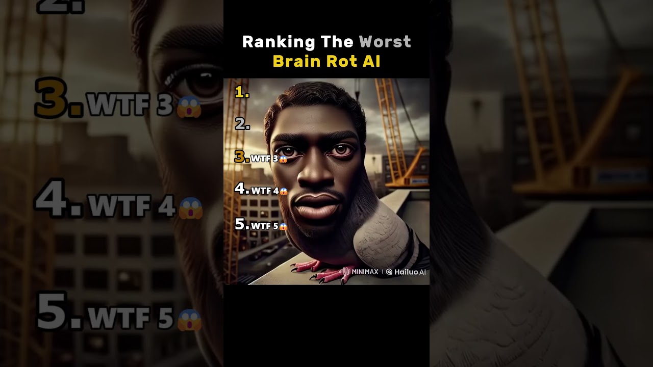 Ranking The Worst Brain Rot Ai #ai #brainrot #ranking #tiktok
