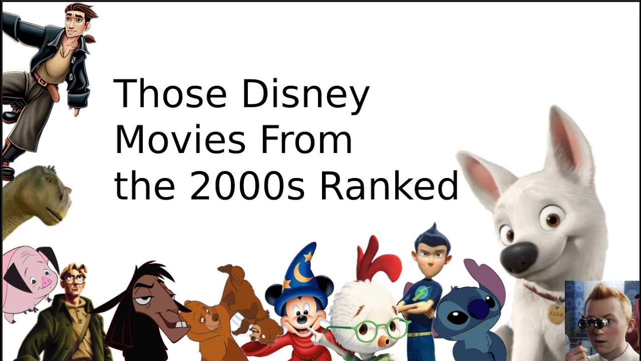 Ranking Those Disney Movies From the 2000s