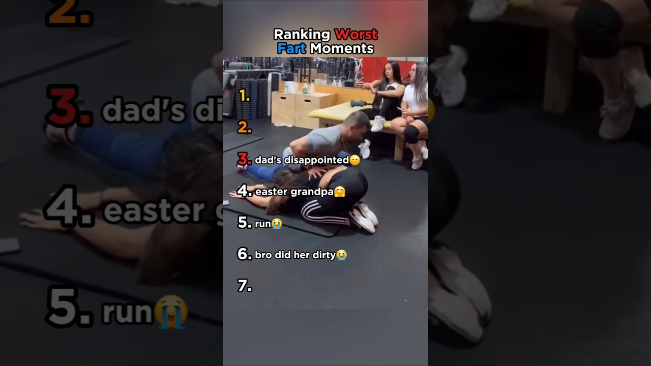 Ranking Worst Fart Moments #shorts