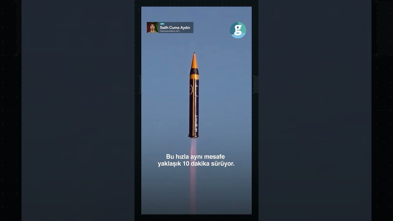 İran'ın attığı füzeler İsrail'e kaç dakikada ulaşıyor?