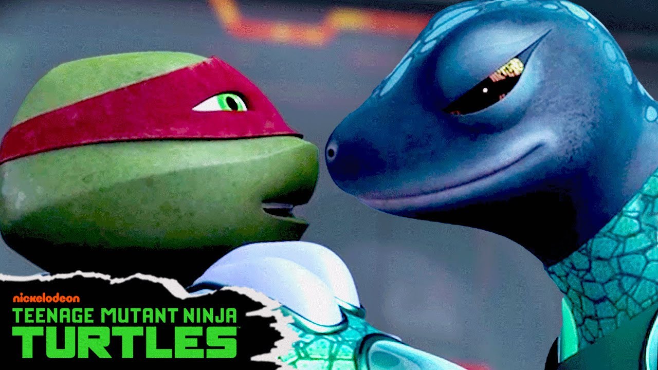 Raphael Meets Mona Lisa 🫠 | Full Scene | TMNT