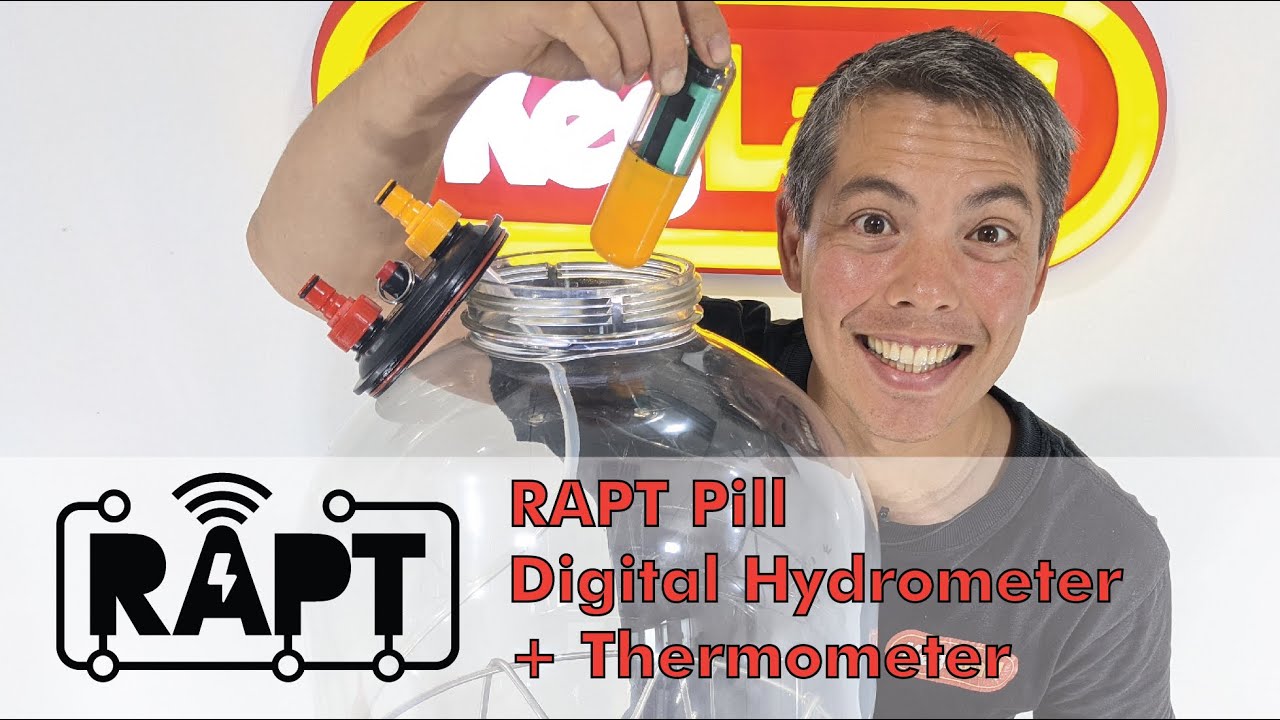 RAPT Pill Digital Beer Brewing Fermentation Hydrometer - Tilt/Pill Review