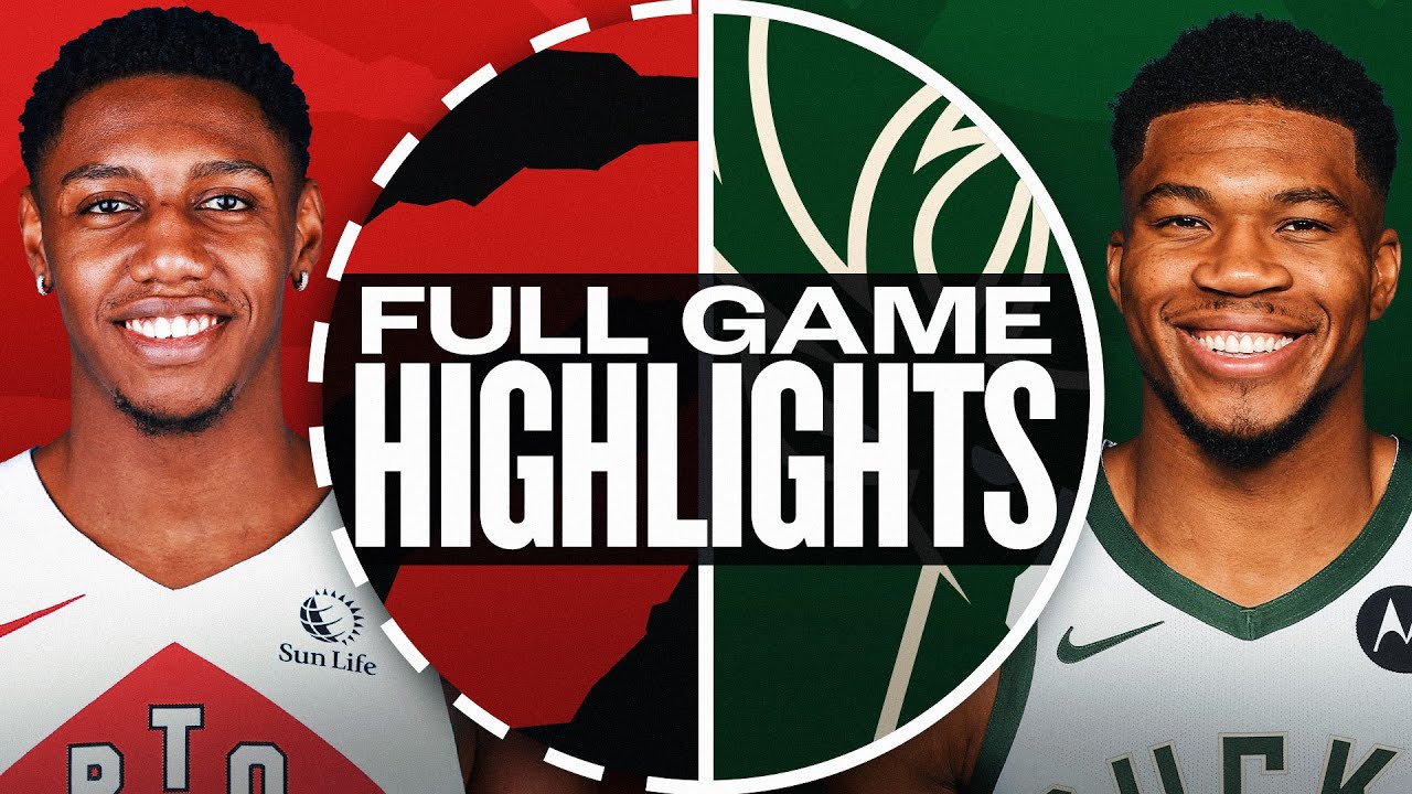 RAPTORS at BUCKS | FULL GAME HIGHLIGHTS | January 17, 2025