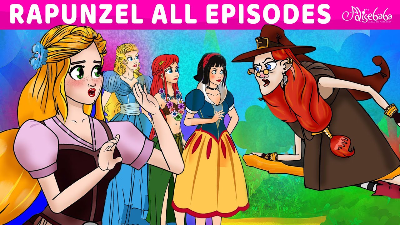 Rapunzel Cartoon Series Season:1 All 13 Episodes | Bedtime Stories for Kids in English | Fairy Tales