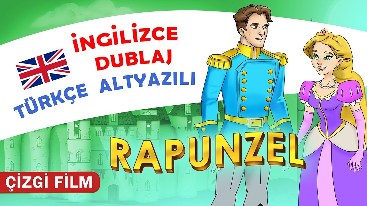 Rapunzel Masalı İNGİLİZCE DUBLAJ & TÜRKÇE ALTYAZILI | KONDOSAN Masal izle İngilizce Öğren