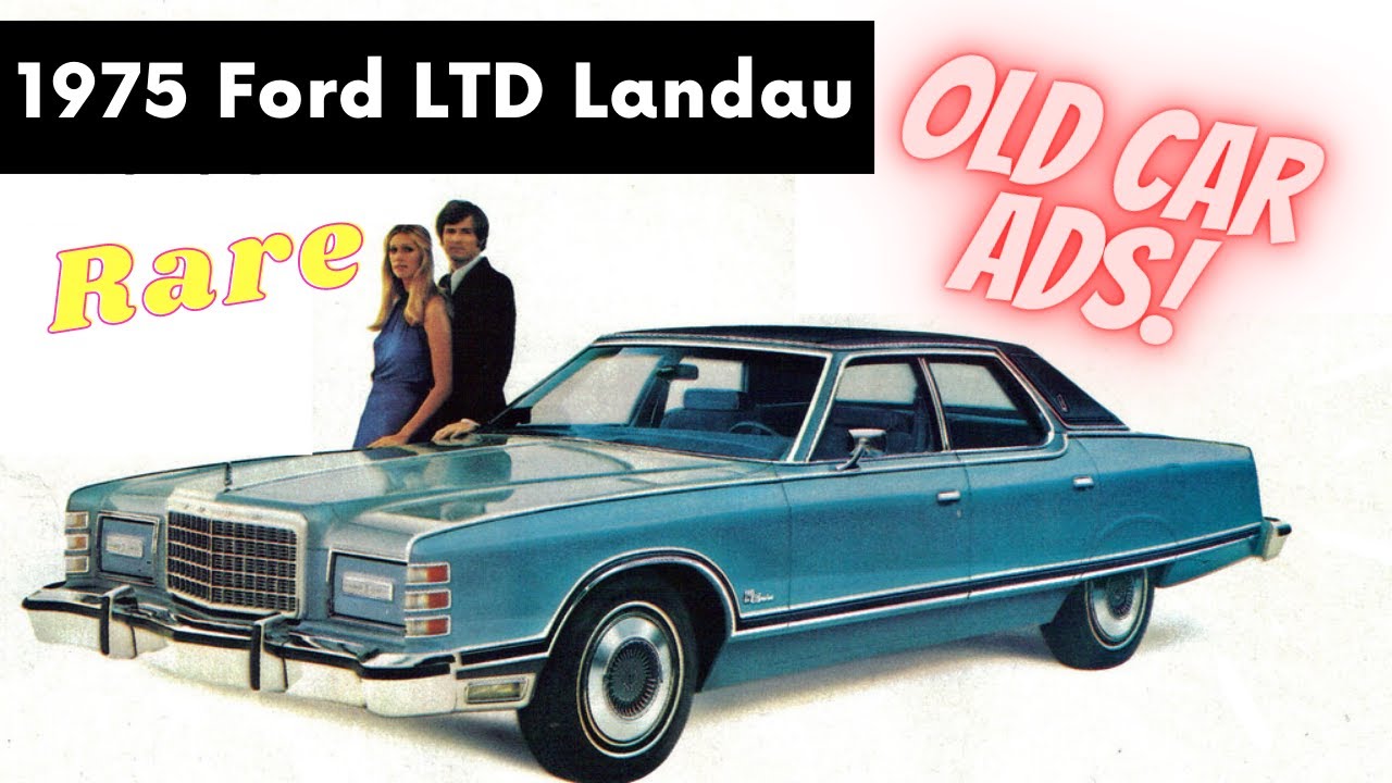Rare 1975 Ford LTD Landau Commercials - Who Remembers This Car?