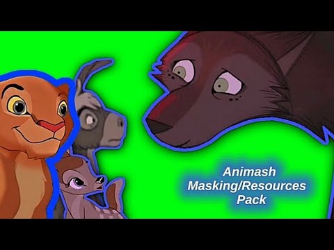 Rare ×ANIMASH× characters/resources (maskings, manips, backgrounds, removals...)