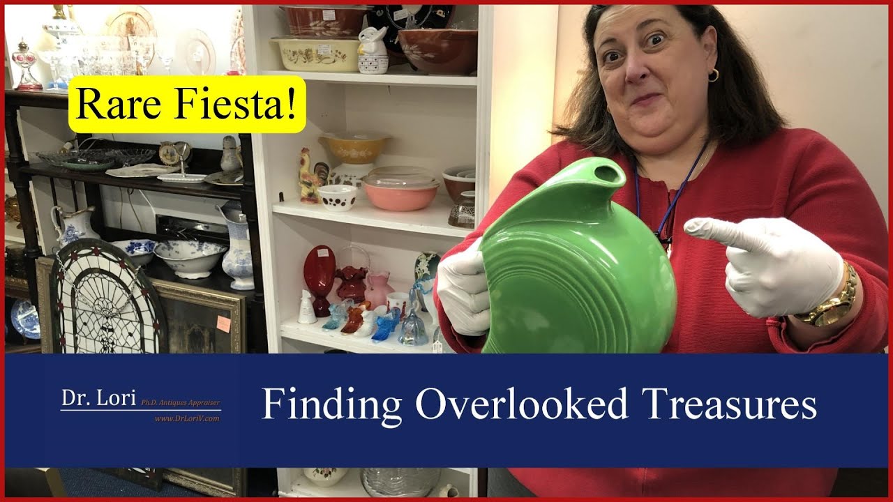 Rare Fiesta! Shopping Vintage Fire King, Pyrex, Dansk & Finding Treasure - Thrift with Me Dr. Lori