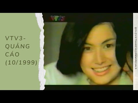 [RARE] Quảng cáo trên kênh VTV3 tháng 10 năm 1999