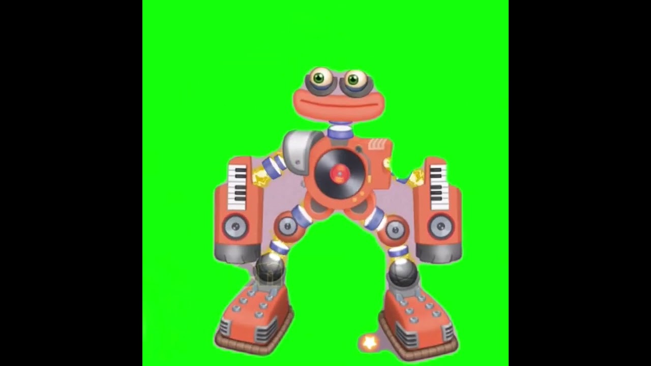 Rare wubbox Green screen air island￼