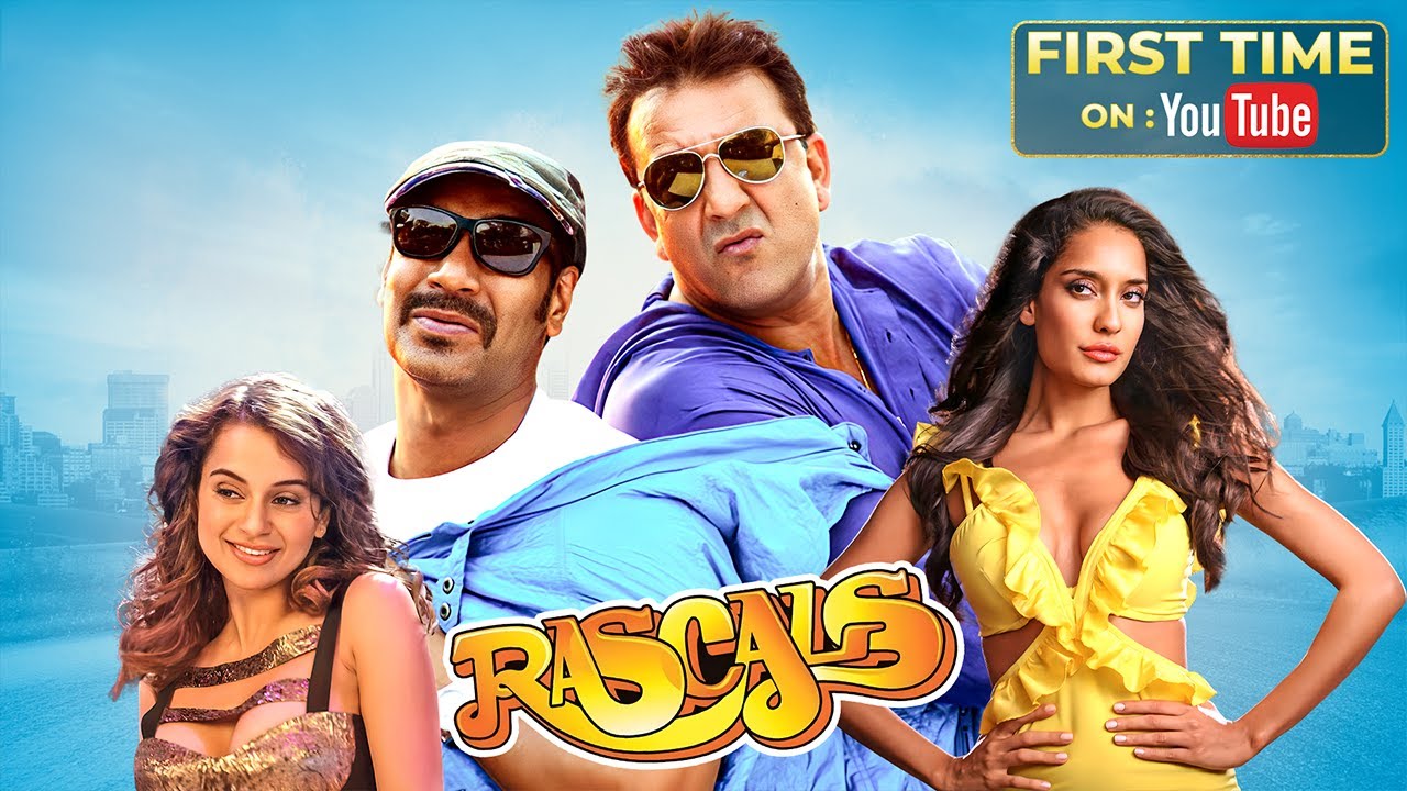 Rascals (2011) Full Hindi Movie (4K) | Ajay Devgan, Sanjay Dutt & Kangana Ranaut | Bollywood Comedy