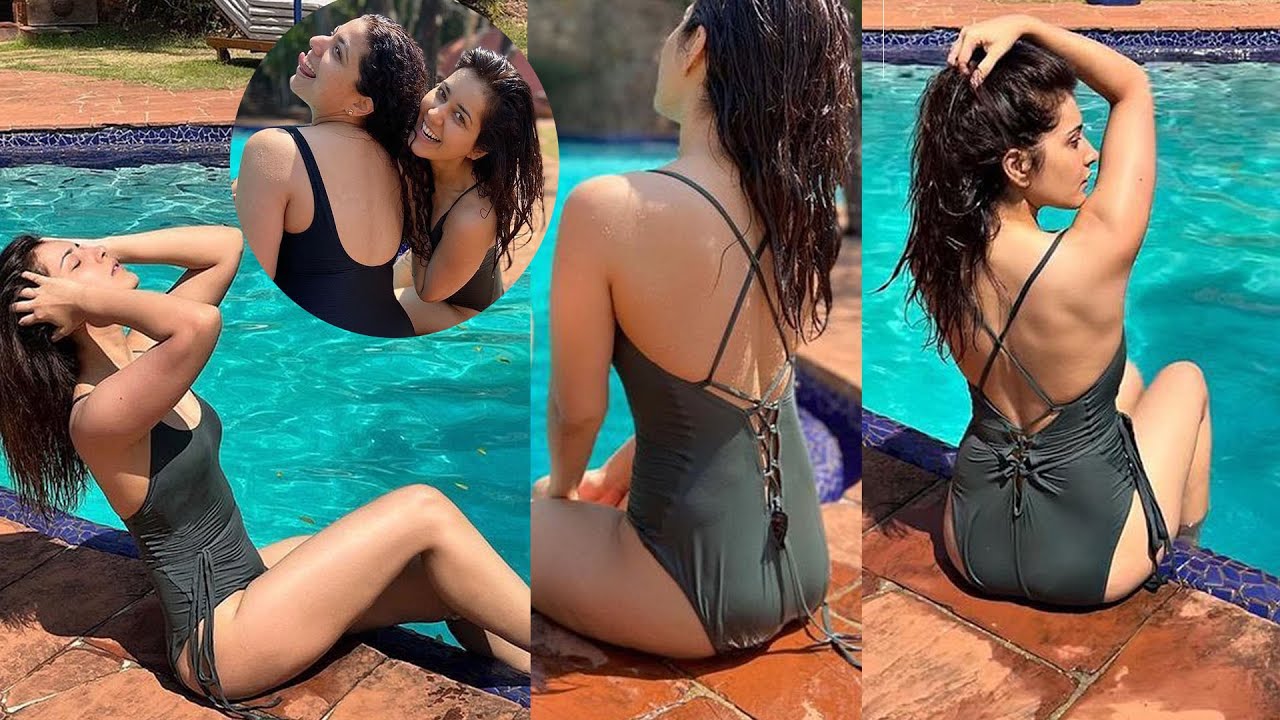 Rashi khanna Looking Gorgeous in Swimsuit |Raashi Khanna Latest Glamorous Swimming Pool|Rashikhanna