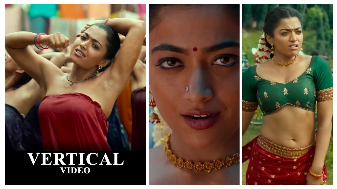 Rashmika Mandanna | Saami Saami | Vertical Video | Pushpa | Info | UHD | Actress Version