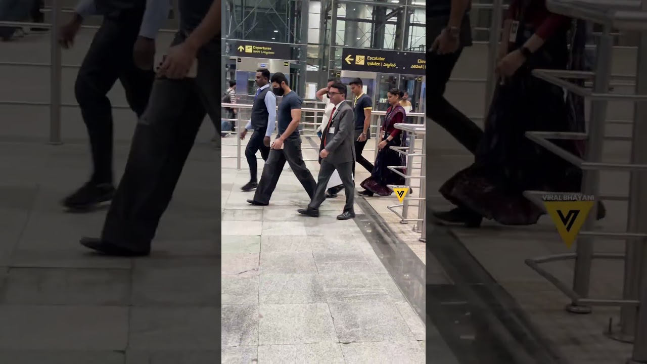 Rashmika Mandanna and Vijay Devarakonda spotted at the airport