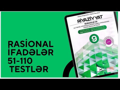 Rasional ifadələr part 2 9-cu sinif güvən yeni 2024 / buraxılış riyaziyyat Leyla Məmmədova